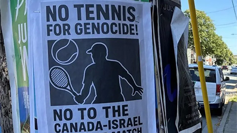  Tại sao Canada cấm khán giả đến xem trận đấu Davis Cup với Israel?
