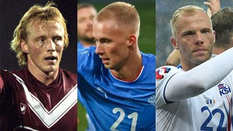  3 đời nhà Gudjohnsen khoác áo ĐT Iceland