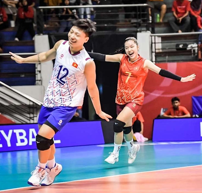 Liên đoàn Bóng chuyền Việt Nam không cho phép Đặng Thị Hồng thi đấu - Ảnh: Ảnh:World Volleyball