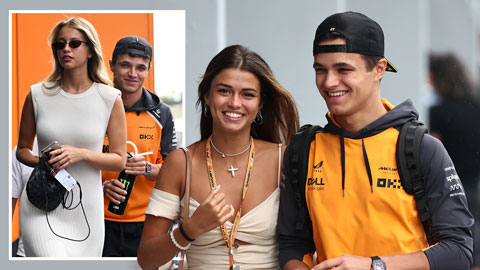  Bạn gái Lando Norris gây bão mạng với vẻ đẹp 'thiên thần' trong bộ váy hở lưng