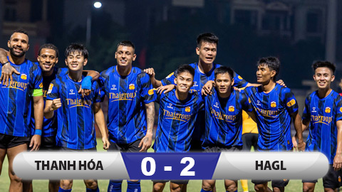  Thanh Hóa thua HAGL, nối dài chuỗi trận không thắng