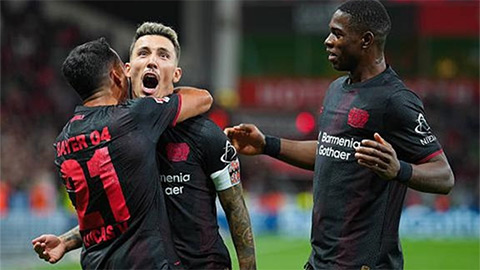  Bóng đá châu Âu đêm qua: Leverkusen và Marseille đại thắng