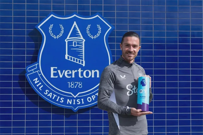 Jack Grealish lần đầu tiên trong sự nghiệp được vinh danh xuất sắc nhất tháng