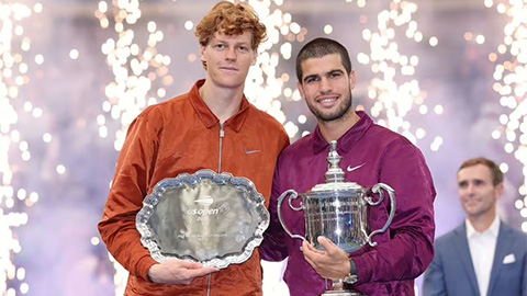  8 tay vợt có khả năng lật đổ Carlos Alcaraz và Jannik Sinner