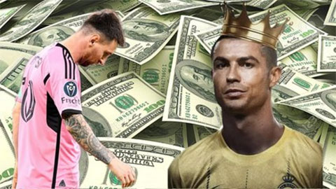  Top 5 ngôi sao thể thao có thu nhập cao nhất thế giới: Ronaldo trên tầm Messi