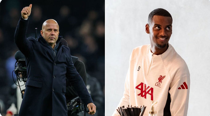 HLV Slot tuyên bố Isak cần thời gian để lấy lại thể lực và cảm nhận với bóng