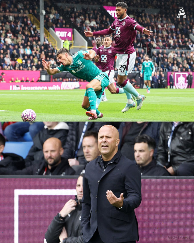 Kerkez có pha ngã vờ khiến anh phải nhận thẻ vàng, và HLV Slot không hài lòng về tình huống này