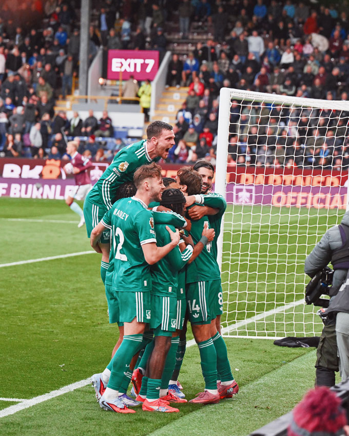 Liverpool cho thấy tinh thần quyết thắng tới tận những phút cuối