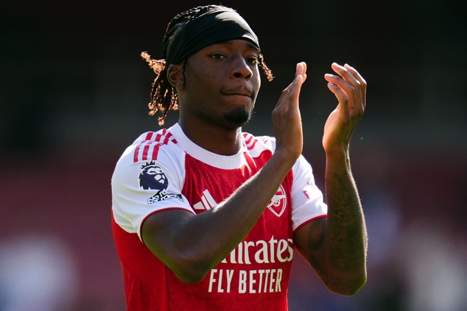 Noni Madueke đang ghi dấu ấn trên hàng công Arsenal