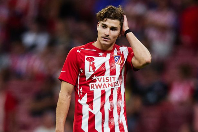 Julian Alvarez mới dính chấn thương ở trận Atletico thắng Villarreal