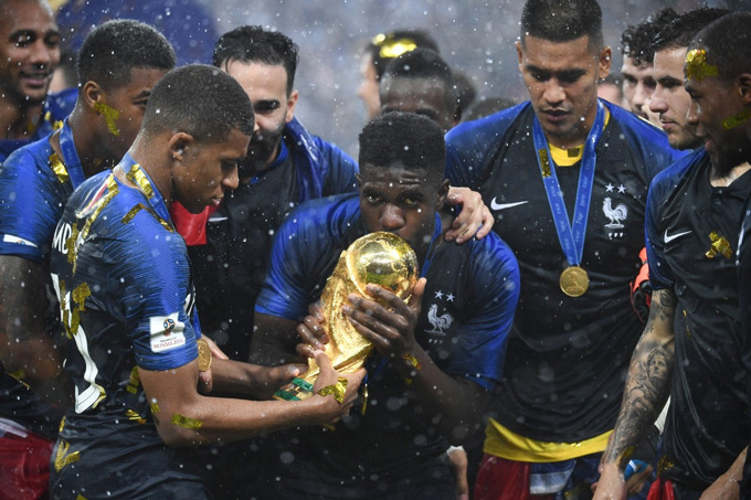 Umtiti đã cùng tuyển Pháp vô địch World Cup 2018