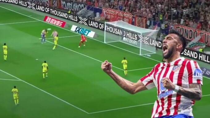 Nico Gonzalez vừa ghi bàn ngay trong trận ra mắt Atletico.