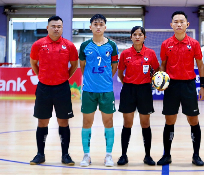 Đội trưởng Nguyễn Chi Bảo cùa U20 Thái Sơn Nam TP.HCM. Ảnh: CTV