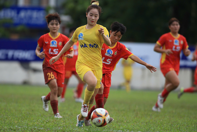 Hà Nội đã chứng tỏ sự vượt trội so với TP.HCM II - Ảnh: Phan Tùng