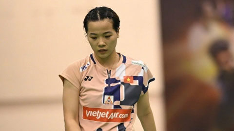  Nguyễn Thùy Linh bỏ cuộc giữa chừng vì chấn thương ở trận ra quân China Masters 2025