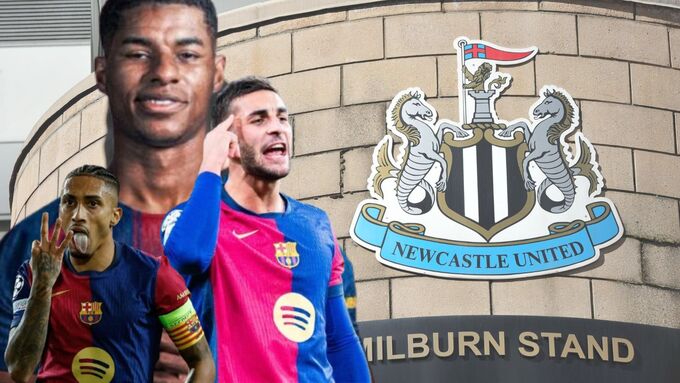 Barca đang có 3 sát thủ từng ghi 11 bàn vào lưới Newcastle là Rashford, Raphinha và Ferran Torres.