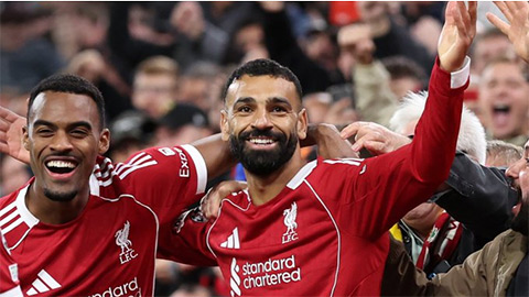  Mohamed Salah phá kỷ lục độc nhất vô nhị