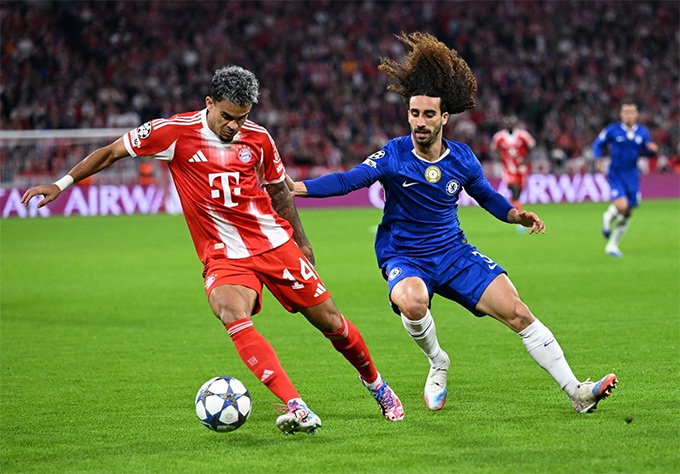 Bayern Munich có chiến thắng dễ dàng trước Chelsea