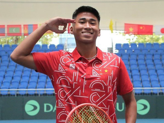 Vũ Hà Minh Đức là niềm hy vọng của Quần vợt Việt Nam