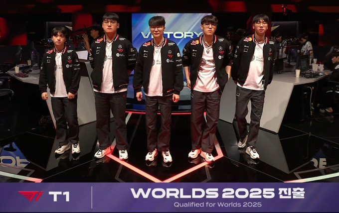 T1 có vé đi CKTG 2025