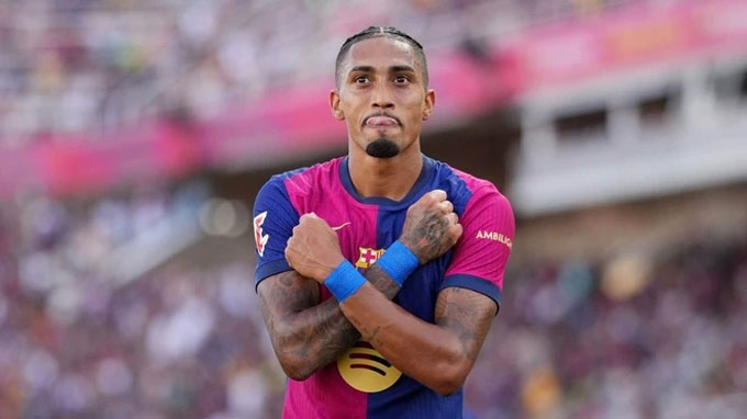 Raphinha đã có một năm đột phá