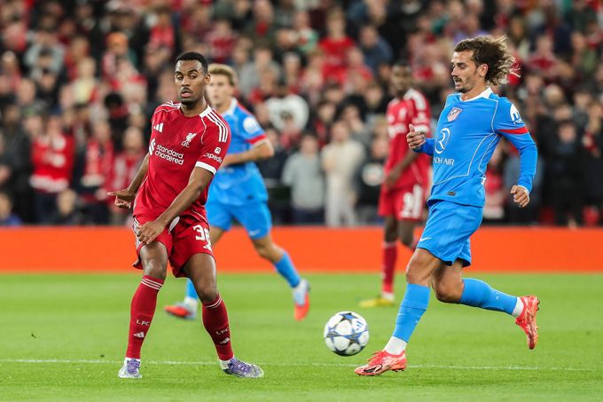 Gravenberch có trận đấu rất hay trước Atletico