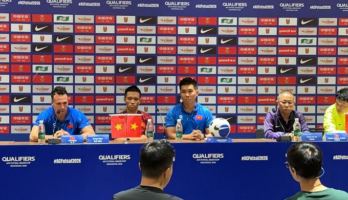 Quang cảnh buổi họp báo. Ảnh: CTV