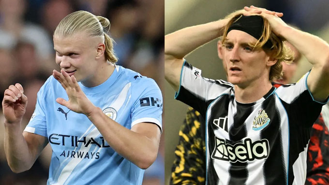 Man City có 3 điểm còn Newcastle ngậm ngùi thua đau trên sân nhà