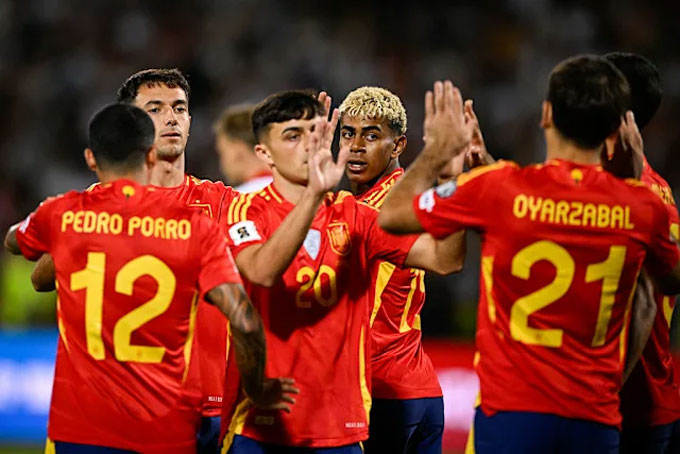 Tây Ban Nha đang là ứng viên số 1 cho chức vô địch World Cup 2026