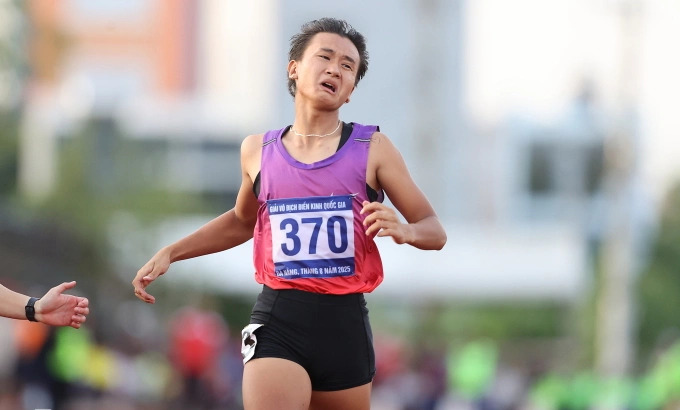 Nhi Yến bất ngờ xin rút lui khỏi ĐT Điền kinh quốc gia ở tuổi 20. Ảnh: Đại Đồng