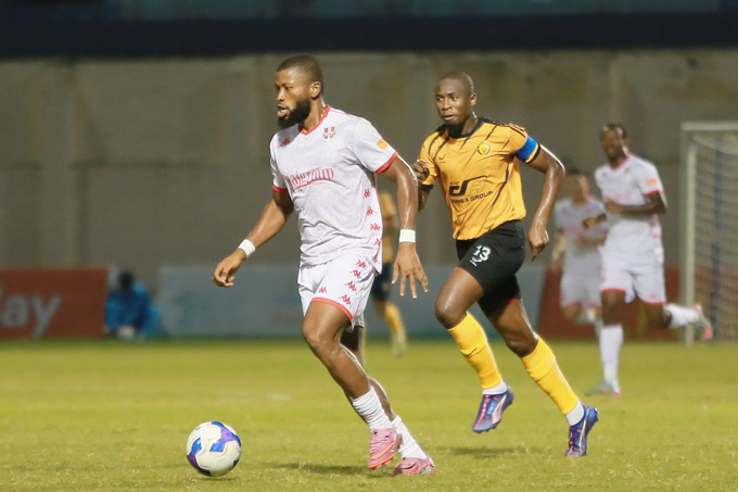 Trận đấu giữa Thanh Hoá vs Hải Phòng đã kết thúc với tỉ số 2-2 - Ảnh: Đức Cường