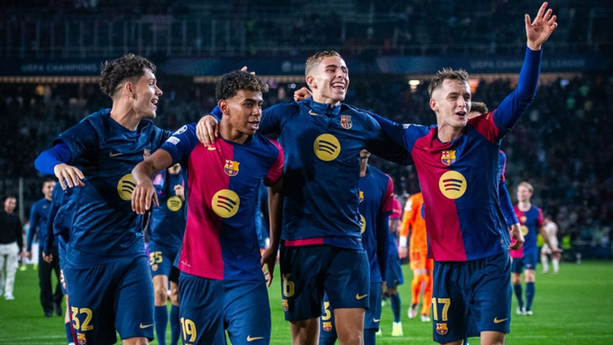 Barca đang sống khỏe nhờ nguồn cung T năng từ lò đào tạo La Masia trứ danh