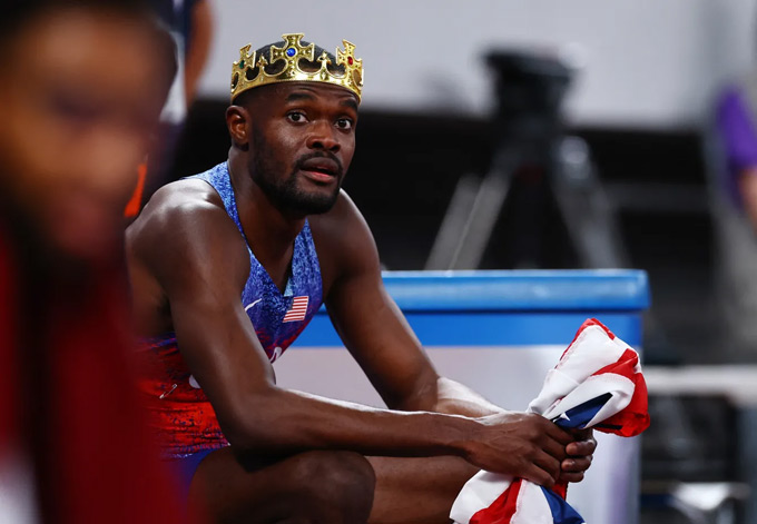 Rai Benjamin đã phải trải qua nhiều cung bậc cảm xúc