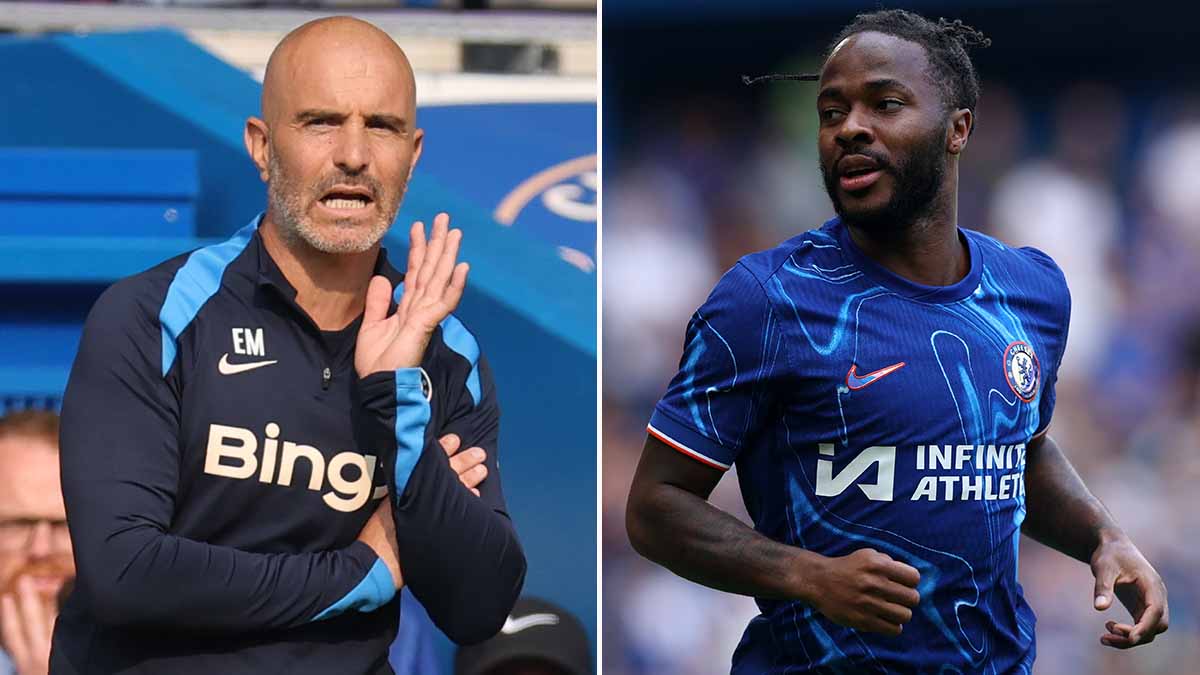 Enzo Maresca xử lý câu hỏi về Sterling bằng cách so sánh với công việc của cha mình