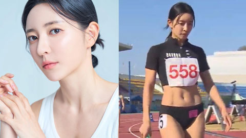  'Nữ hoàng tốc độ' Kim Ji Eun khoe dáng nuột nà