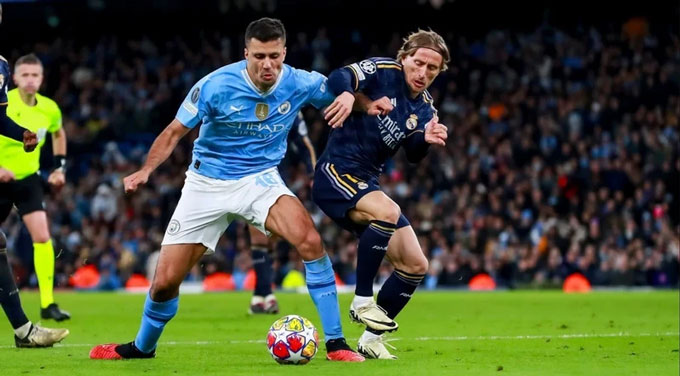 Rodri được đánh giá cao hơn Zubimendi về mặt thể hình