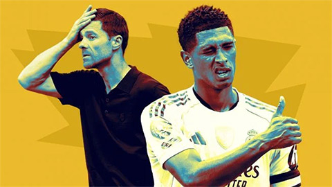  Jude Bellingham và Eduardo Camavinga khiến HLV Xabi Alonso bối rối
