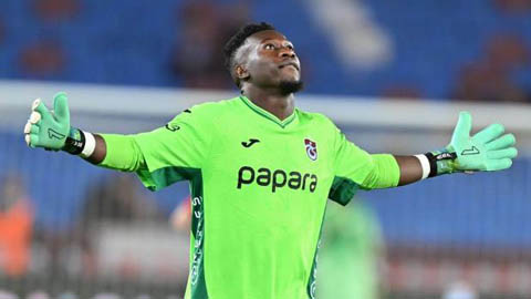  Andre Onana kiến tạo giúp Trabzonspor giành 1 điểm quý giá trước Gaziantep