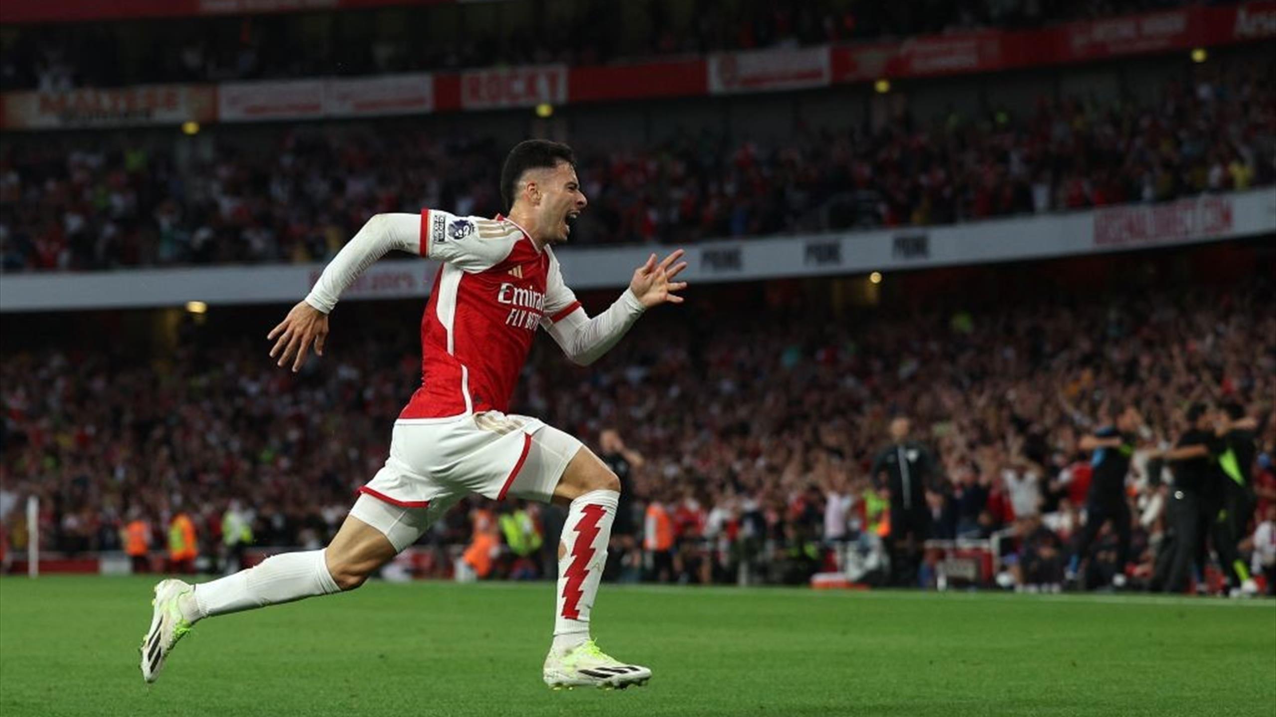 Martinelli là một trong những cầu thủ nhanh nhất Premier League