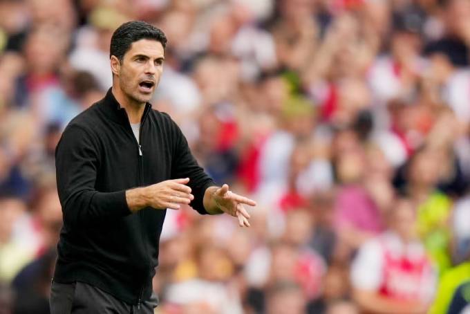 Arteta và Arsenal cầm hòa trước Man City
