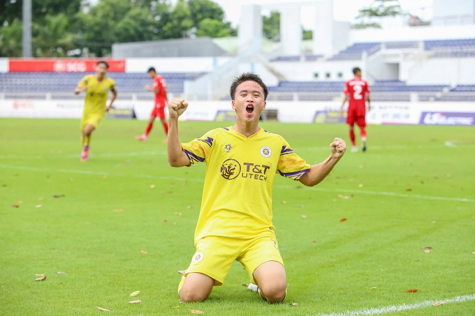 U17 Hà Nội sẽ vào chung kết? - Ảnh: Trung Đặng