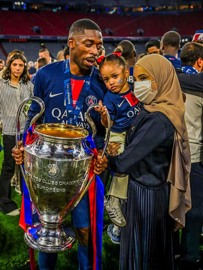 Dembele trưởng thành hơn từ khi lập gia đình và sinh con