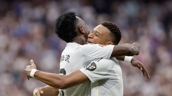 Song sát Vinicius – Mbappe trở lại
