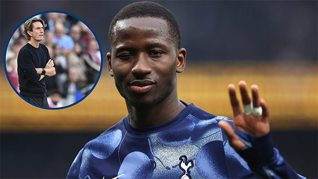 HLV Frank xác nhận Sarr đang bị đau nhẹ ở vùng đùi