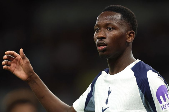 Pape Sarr đã đá 6 trận cho Tottenham mùa này