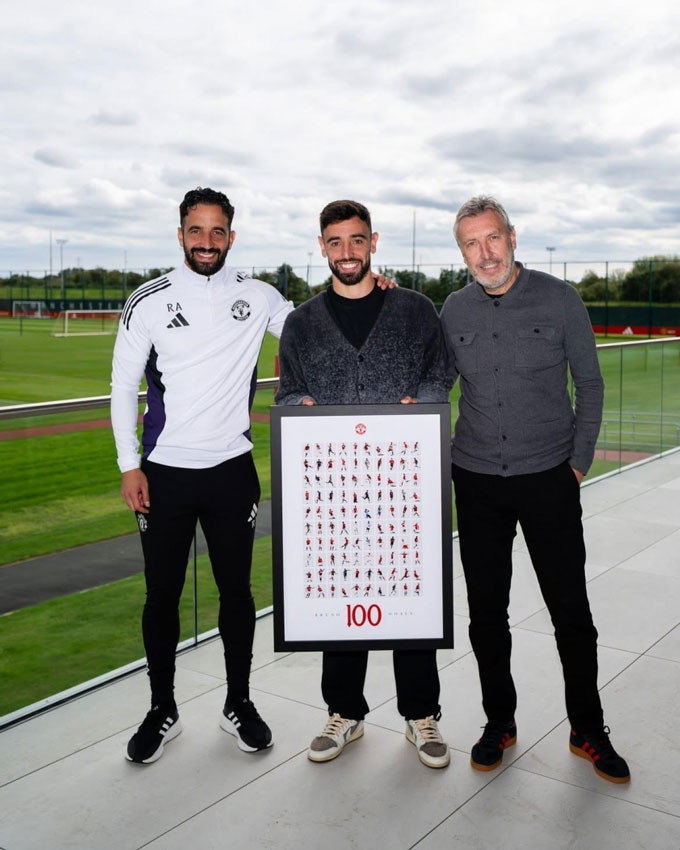 Bruno nhận món quà đặc biệt