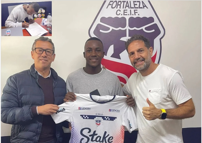 Orozco hiện đang thi đấu cho Fortaleza CEIF