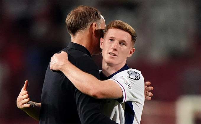 Anderson là một trong những cầu thủ xuất sắc nhất của ĐT Anh dưới thời Thomas Tuchel 
