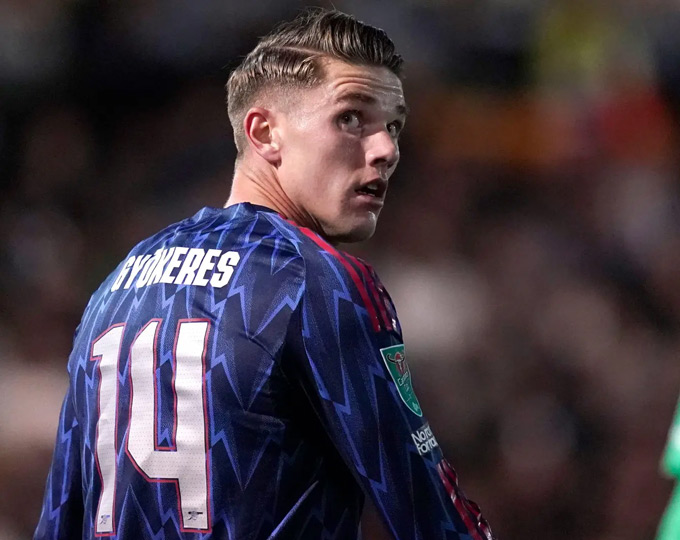 Ngoài ra là các pha thoát xuống của Gyokeres