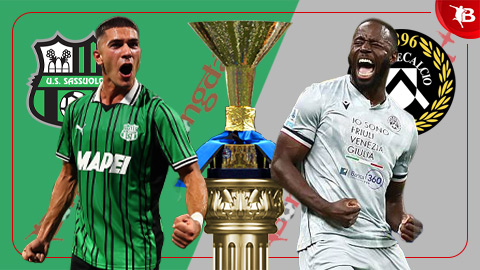  Nhận định bóng đá Sassuolo vs Udinese, 17h30 ngày 28/9: Tin vào Udinese